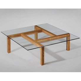 Кофейный журнальный столик в стиле LOFT (NS-530)