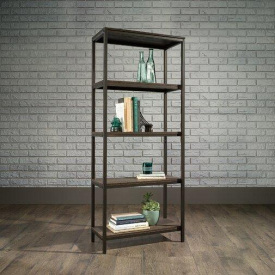 Стеллаж для хранения в стиле LOFT Черный (NS-1815)