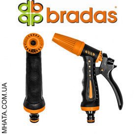 Пистолет для полива ZEBRA TWIN BRADAS ECO-7205T регулируемый