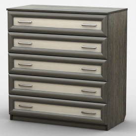 Комод Тиса Мебель АКМ-11/1 Венге/Дуб молочный