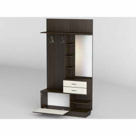 Прихожая Тиса Мебель-27 Венге Молочный