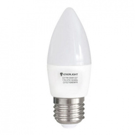 Лампа свеча LED ENERLIGHT С37 7Вт 4100К E27