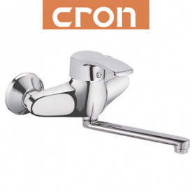 Змішувач для кухні від стіни Cron Focus (Chr-008)