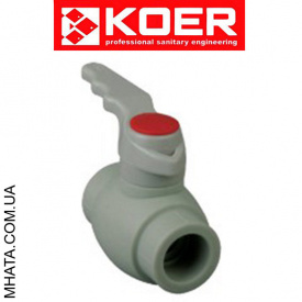KOER Кран шаровый для горячей воды 20