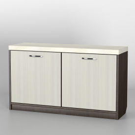 Тумба для обуви Тиса Мебель ТО-125 Венге Молочный