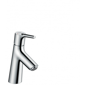 Talis S Смеситель для раковины 80 однорычажный со сливным гарнитуром хром HANSGROHE 72010000