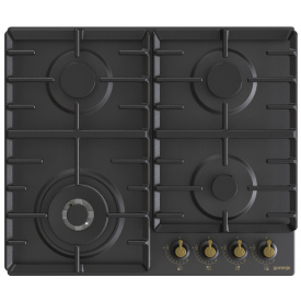 Газова варильна поверхня Gorenje GW 642 CLB (BG6AB-G0B) (6658187)