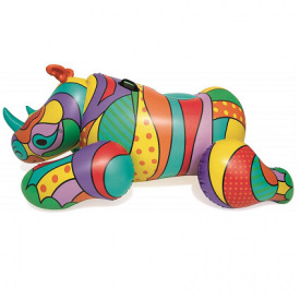 Плавальний носоріг Bestway 41116 Поп-арт (201х102 см)