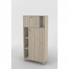 Шкаф-Пенал Тиса Мебель ШС-841 Дуб сонома