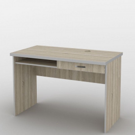 Письменный стол Тиса Мебель СМ-20/1 Ш.-1200мм Г.-600мм Дуб сонома