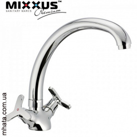 Змішувач для кухні вухо MIXXUS Apollo Chr-273