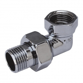 Сгон американка угловая SOLOMON 1" CHROM 1600