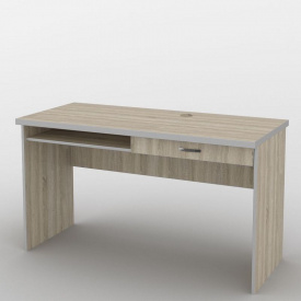 Письменный стол Тиса Мебель СМ-20/2 Ш.-1400мм Г.-600мм Дуб сонома