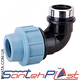 Santehplast Коліно з внутрішнім різьбленням 32*3/4в"