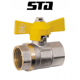 STA Кран 1/2 ГГБ (гайка-гайка метелик) газ, Україна