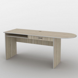 Письменный стол Тиса Мебель СМ-15/2 Ш.-1800мм Г.-600мм Дуб сонома