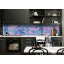 Наклейка на скинали Zatarga на кухню «Лилово-бирюзовые мечты» 600х3000 мм виниловая 3Д наклейка кухонный фартук Тернопіль