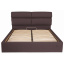 Кровать Двуспальная Richman Оксфорд VIP 160 х 190 см Флай 2231 С дополнительной металлической цельносварной рамой Темно-коричневая Херсон