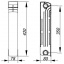 Радиатор биметаллический секционный GALLARDO BISHORT 350/80 (кратно 10) Одеса