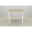 Стол кухонный Ferrum-decor Диего 75x80x80 Белый ДСП Сонома 16мм (DIE0039) Ровно