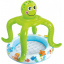 Детский бассейн надувной с навесом Intex 57115 Осьминожка Green Чернігів