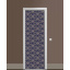 Наклейка на дверь Zatarga «Объёмные листья» 650х2000 мм виниловая 3Д наклейка декор самоклеящаяся Бердичев