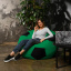 Кресло мешок Мяч Оксфорд 120см Студия Комфорта размер Большой Зеленый + Черный Луцьк