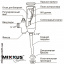 Кран сенсорный смывной для писсуара MIXXUS PREMIUM PHOTO (Chr-031), Польша Обухів