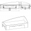Кровать KOMPANIT 90+1 90 см х 200 см Нимфея Альба Одесса