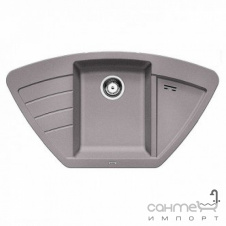 Гранитная кухонная мойка с двумя сушками Blanco Zia 9E Silgranit 515074 кофе
