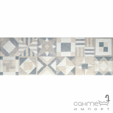 Настінна плитка декор 30х90 Grespania Estuco Kilim Blanco