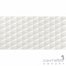 Настінна плитка 40x80 Atlas Concorde 3 D Wall Design Stars White Matt