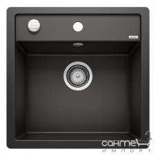 Гранітна кухонна мийка врізна Blanco Silgranit Dalago 5-F 525872 чорний