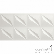 Настінна плитка 40x80 Atlas Concorde 3 D Wall Design Flash White Matt