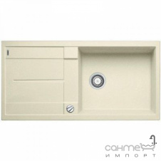 Гранитная кухонная мойка с сушкой Blanco Metra XL 6 S Silgranit 517360 серый беж