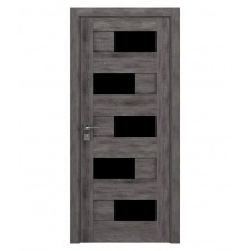 Дверь RODOS Modern Verona BLK New полустекло
