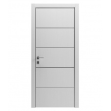 Дверь RODOS Modern Flat-03 Alum глухая