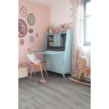 Вініловий підлогу Quick-Step Balance Glue Plus BAGP40037 Дуб Хісторі Сірий