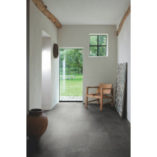 Виниловый пол Quick-Step Alpha Vinyl Tiles AVST40035 Сланец Черный