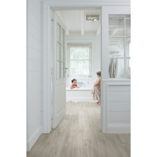 Виниловый пол Quick-Step Alpha Vinyl Small Planks AVSP40030 Дуб Каньон Серый распил