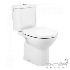 Безободковый унітаз-компакт з сидінням softclose Roca Debba A34D99P000 білий