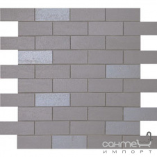 Плитка з білої глини Atlas Concorde Arty Charcoal Minibrick 9ASH (під цегляну кладку)