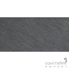 Керамограніт потовщений для вулиці 60x120 Atlas Concorde Trust LASTRA 20mm Titanium Темно-Сірий