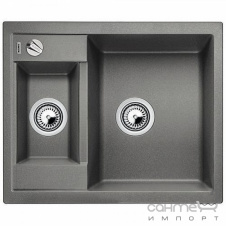 Гранитная кухонная мойка на полторы чаши Blanco Metra 6 Silgranit 516158 жасмин