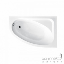 Фото - Асимметричная ванна Besco PMD Piramida Cornea 140x80 белая правая Асимметричная ванна Besco PMD Piramida Cornea 140x80 белая правая