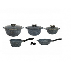 Набор посуды Edenberg с гранитным покрытием из 10 предметов (EB-8012) Запорожье