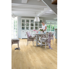 Вініловий підлогу Quick-Step Balance Glue Plus BAGP40018 Дуб Дрифт Бежевий Коростень