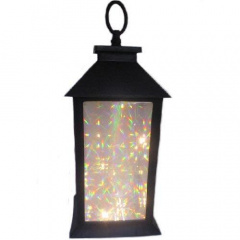 Лампа-фонарь с подсветкой Stenson R28324, 13х13х28 см Луцк