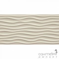 Настенная плитка 40x80 Atlas Concorde 3D Wall Design Dune Sand Matt Бежевая Матовая Киев