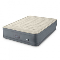 Двуспальная надувная кровать Intex 64926 PremAire Airbed насос 220В USB зарядка LED подсветка (int_64926) Тернополь
